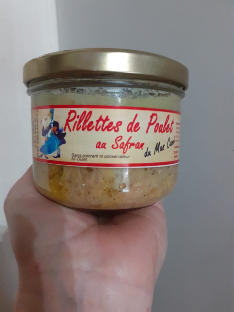 rillettes poulet safran