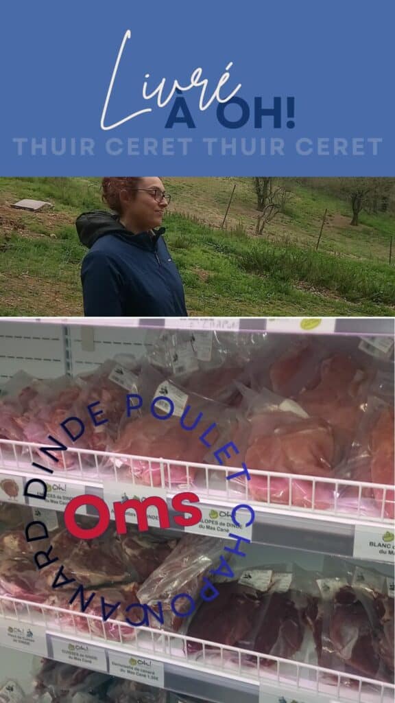 Eve devant un parcours 